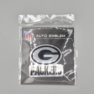 New NFL Green Bay Packers Auto Car Truck Heavy Duty Metal Color Emblem